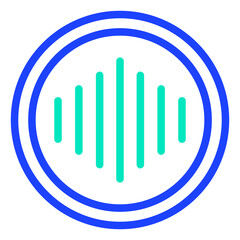 Obraz premium Equalizer Vector Icon Design Illustration