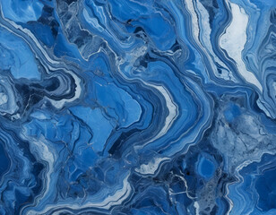 Obraz premium background of a blue marble texture backdrop