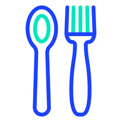 Cutlery Vector Icon Design Illustration