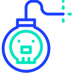 Bomb Vector Icon Design Illustration