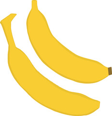 banana icon isolated on white background