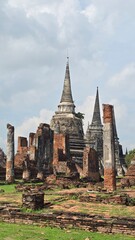 Fototapeta premium Ayutthaya ruins, thailand