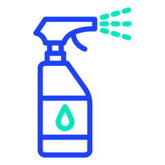 Spray Bottle Vector Icon Design Illustration