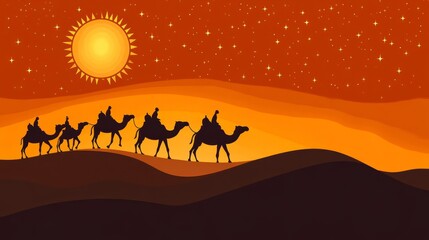 Sunset scenery, sunset landscapes