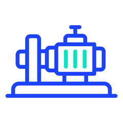 Obraz premium Pump Vector Icon Design Illustration