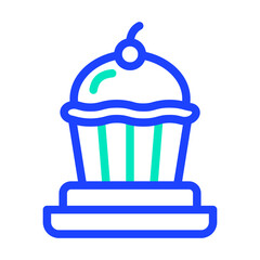 Dessert Vector Icon Design Illustration