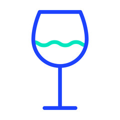 Glass Vector Icon Design Illustration