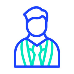 Boy Vector Icon Design Illustration