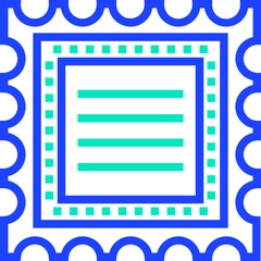 Stamp Vector Icon Design Illustration