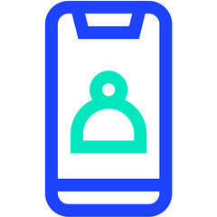 Call maid Vector Icon Design Illustration