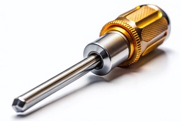 Phillips Head Screwdriver Close-up, Detailed Macro Photography, Tool Image, Hardware, DIY Repair