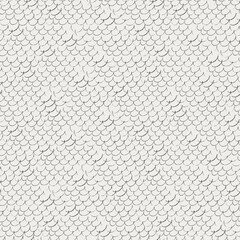 Seamless repeating pattern with hand drawn wavy lines on blue background for surface design and other design projects