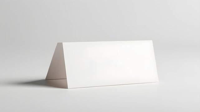 Name tag isolated on white background.