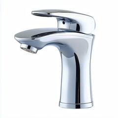 Hands-Free Faucet with Adjustable Spray Intensity , isolated on a white background , High quality , No blur