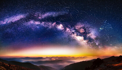 Milky Way view