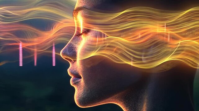 Healing sound Audio, Mental clarity: alpha wave, calming music therapy for memory, intelligence, blending soothing tunes for focus and peace, showcasing the benefits of relaxing listening experiences.