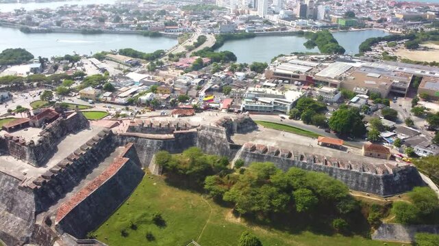 San felipe castle from the sky