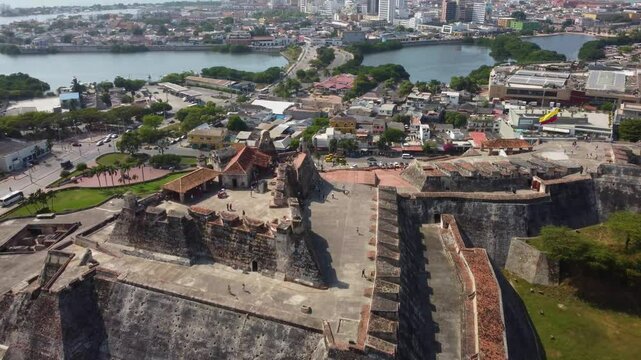 SAn felipe Castle in Cartagena of Indias