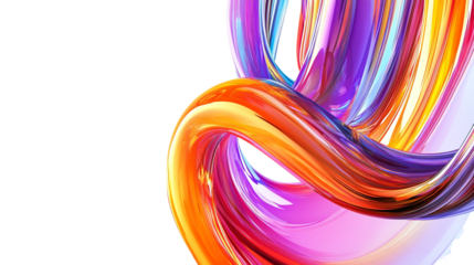 An abstract background featuring line elements isolated against a transparent background, ideal for modern designs, artistic projects, or creative visuals.