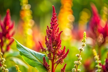 Fototapeta premium Rumex Crispus Photography: Stunning Close-Up of Horse Sorrel on a Sunny Summer Day