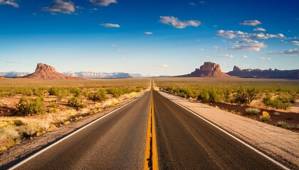 Road Through the Arizona Desert: Journey and Success