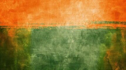 Green Orange watercolor texture background