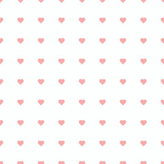 valentines day pattern seamless heart red