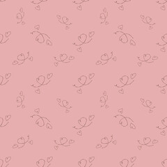 valentines day pattern seamless heart