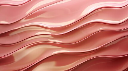 Fototapeta premium Abstract background of pink waves.