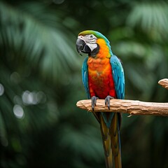 Obraz premium blue and gold macaw