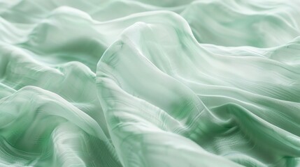 Obraz premium A close up shot of light blue fabric with a raised floral pattern.