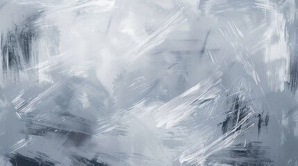 Obraz premium Abstract distressed background with black and gray paint strokes, and a rough, textured look.