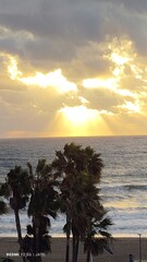 sunset on the beach © joseantonio