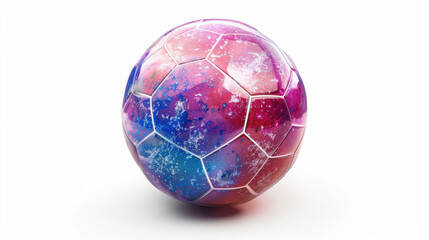 Naklejka premium soccer ball isolated on white