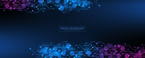 Digital tech motherboard texture design. Software coding. Technology electronic motherboard texture. Engineering and communication concept for header, web banner, website, presentation.
