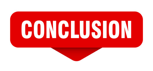 CONCLUSION sign