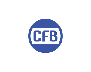 CFB Logo design vector template. CFB