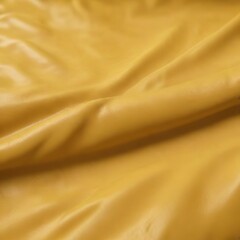 Obraz premium Yellow leather material with subtle sheen and slight wear , yellow, leather