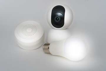 smart home devices automation light bulb camera