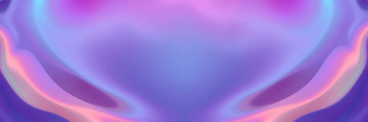 Fototapeta premium Vibrant Fluid Waves: Abstract 3D Neon Flow Background