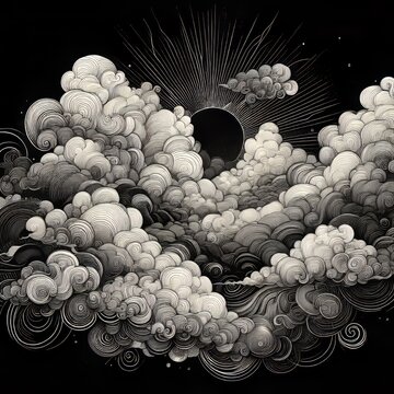 Fractus Clouds in the form of irregular ragged shreds e g fractu