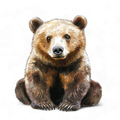 Fototapeta premium bear Animal On Transparent background