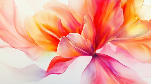 Farbintensive Bl&uuml;te mit Lichtakzenten