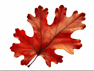 Fototapeta premium maple leaf isolated on white