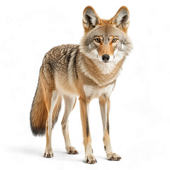 Fototapeta premium coyote Animal On Transparent background