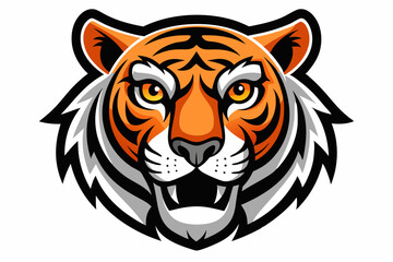 tiger head vector