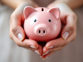 

Piggybank, savings, money, finance, hands, holding, investment, future, financial planning, security, wealth, budgeting, economy, thrift, coin, bank, ceramic, pink, cute, symbol, saving, growth, fun