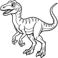 tyrannosaurus dinosaur vector illustration