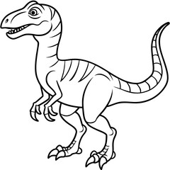 tyrannosaurus dinosaur vector illustration