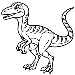 tyrannosaurus dinosaur vector illustration